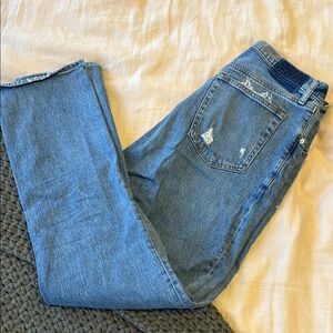 Abercrombie & Fitch High Rise Blue Jeans